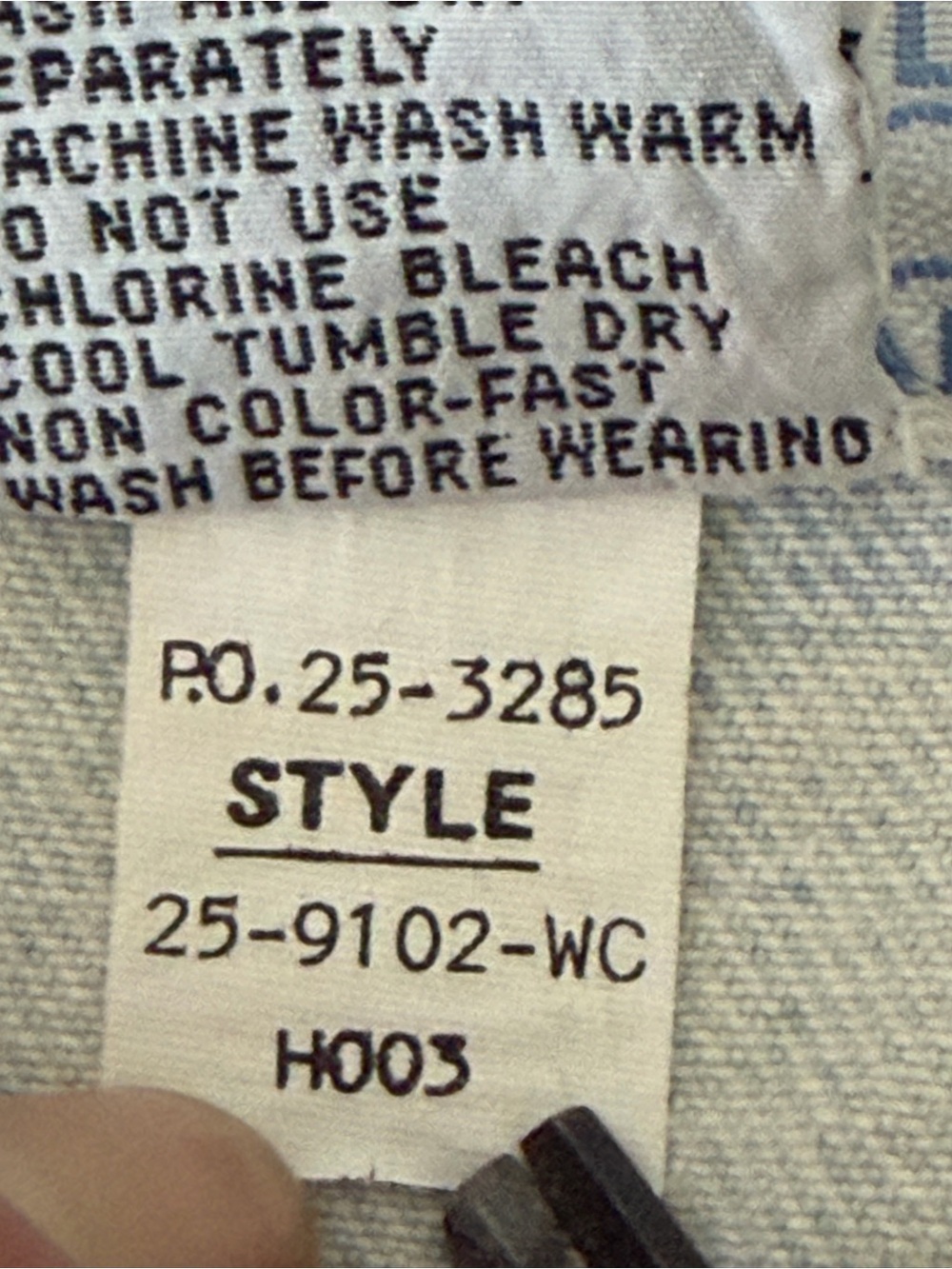 Jordache Light Wash Denim Crop Jacket with Yellow, Pink, Green & Blue Print - Picture 8 of 16